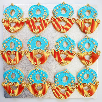 Circus Number Cookies - Tuck Box Cakes