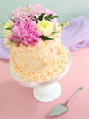 Marie Antoinette Cake With Fresh Flowers