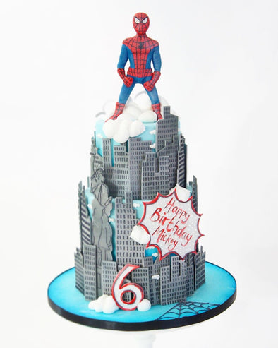 Spiderman Cake - Tuck Box Cakes