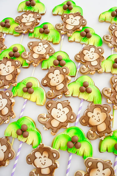 Cheeky monkey cookies