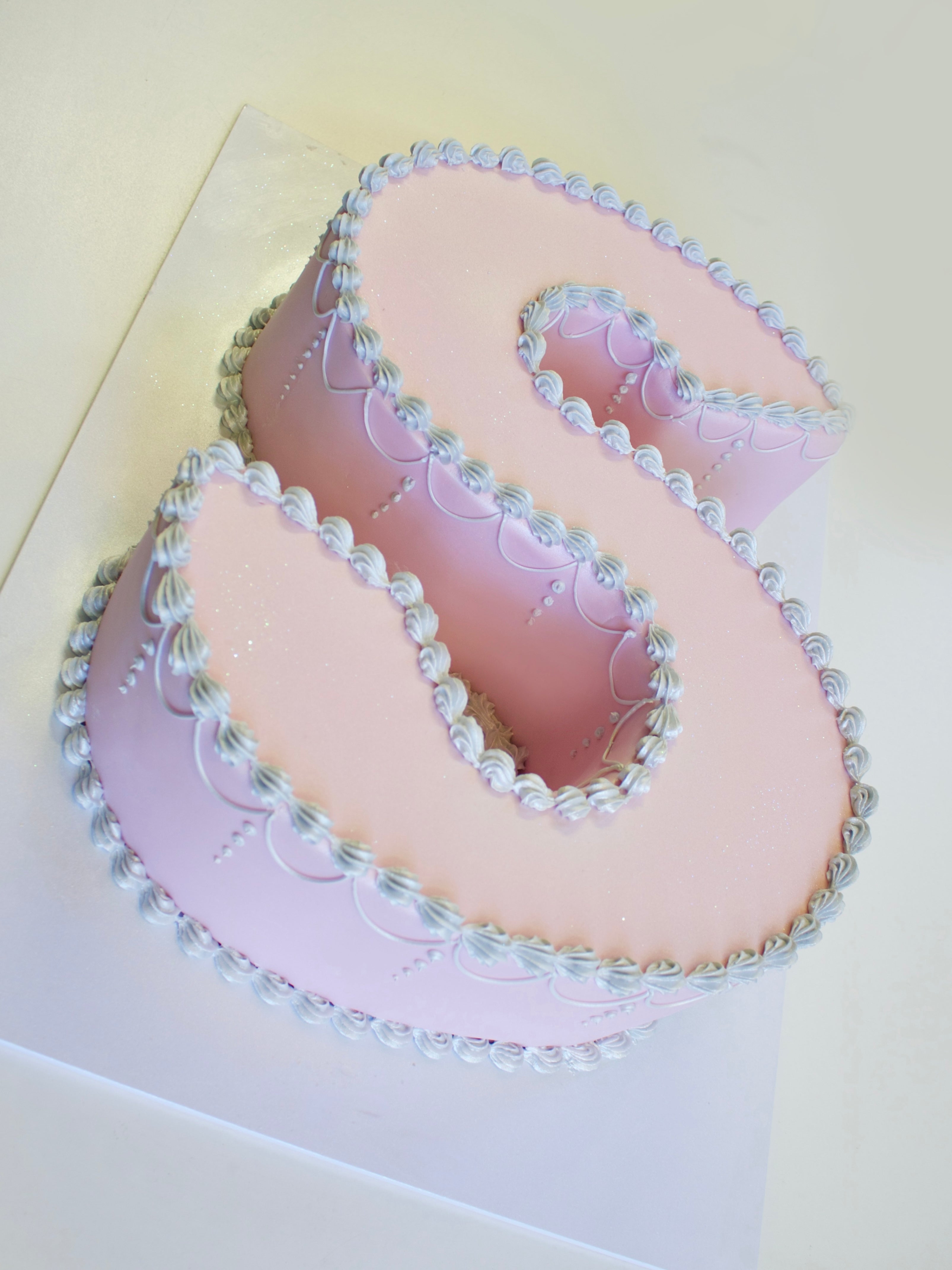 Sweetie Letter Cake - Greenhalghs Craft Bakery