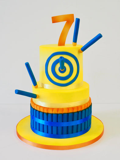 Nerf Gun Cake