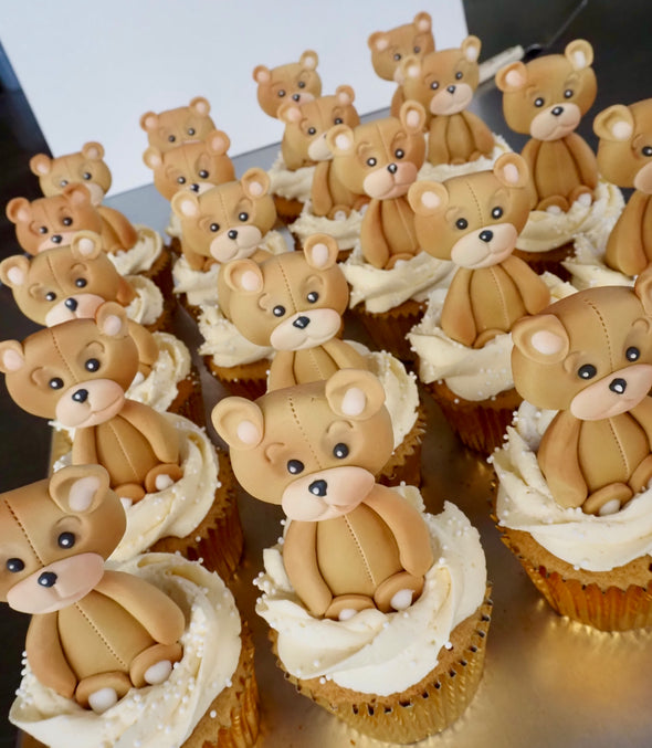 Teddy bear cupcakes