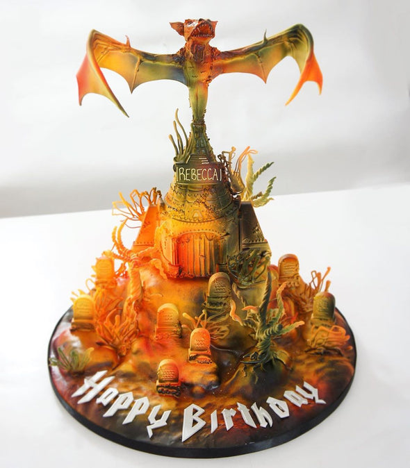 Bat Out Of Hell Cake - Tuck Box Cakes