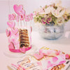 Pink Hearts Cake - Tuck Box Cakes