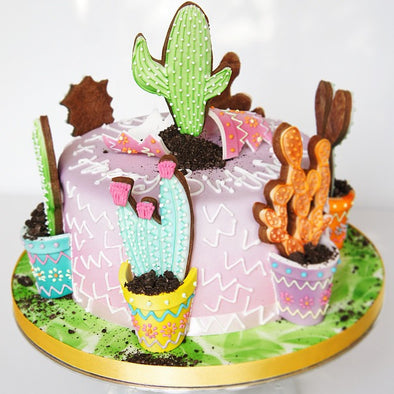Cacti Cake - Tuck Box Cakes