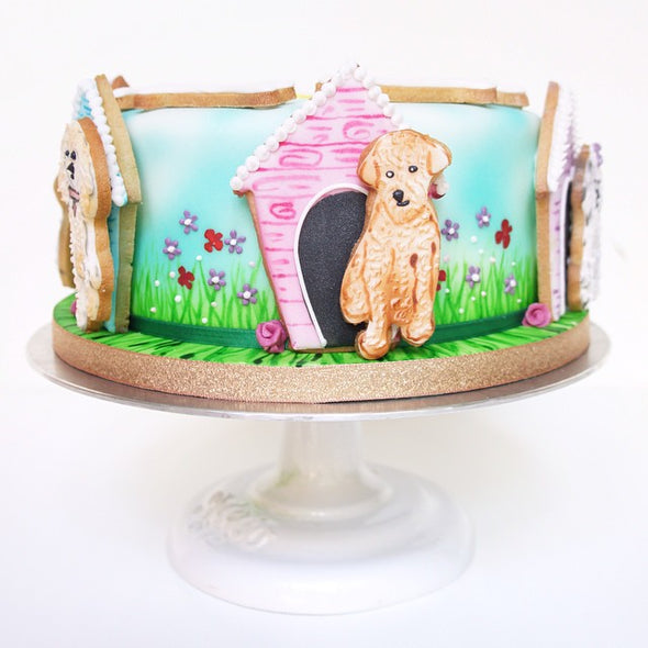 Dog Kennel Cake - Tuck Box Cakes