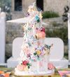 Floral Castle Cake - Tuck Box Cakes