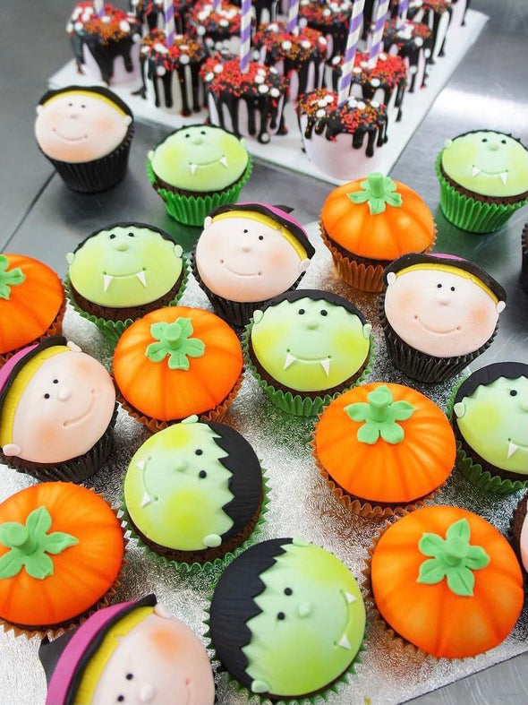 Halloween collection cupcakes