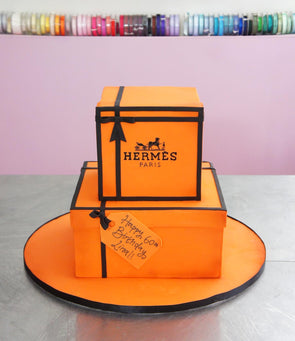 Hermes Cake - Tuck Box Cakes
