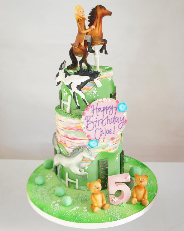 Pony Jump Cake - Tuck Box Cakes