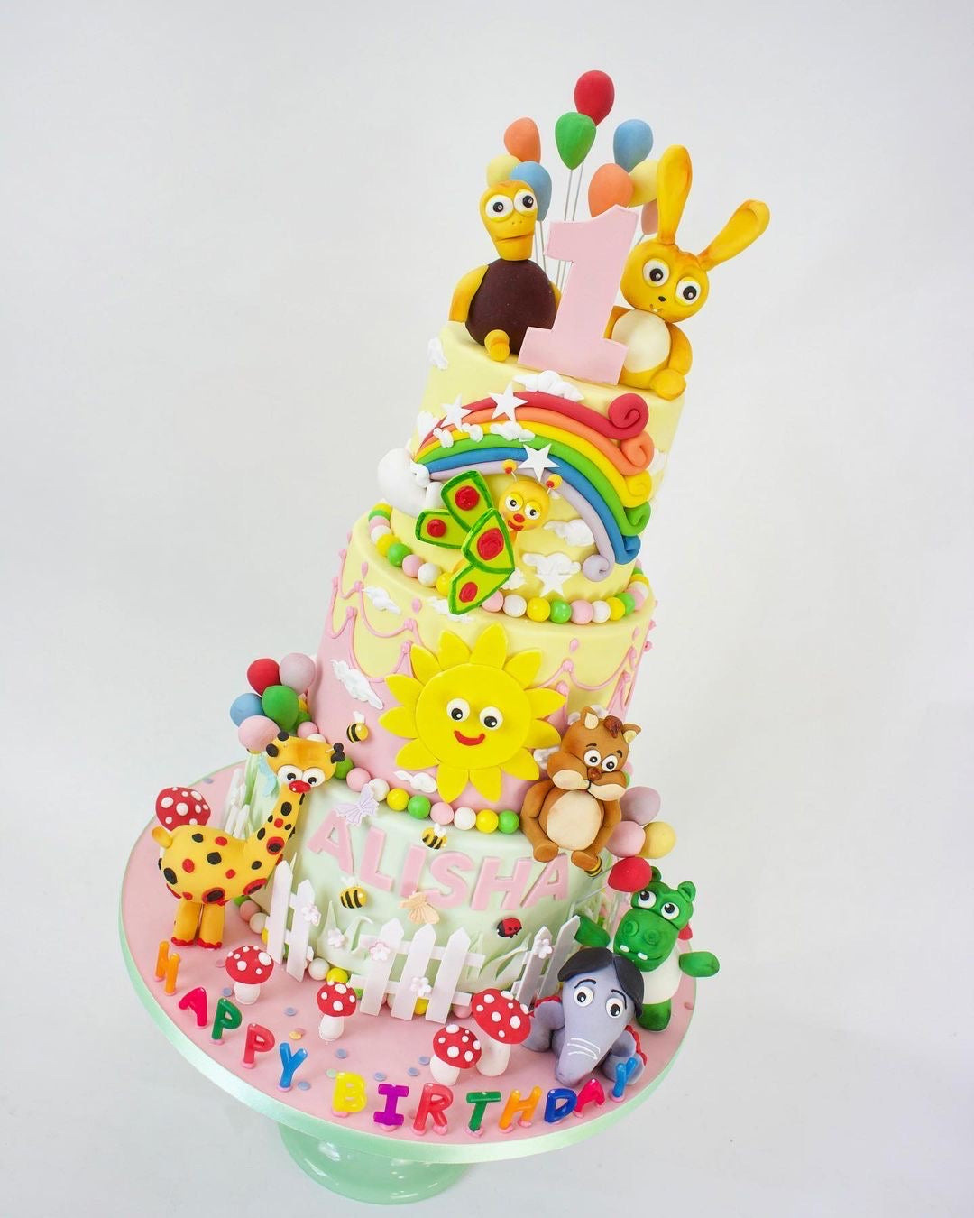 Charlie, Egg bird and Baby TV :) - Decorated Cake by - CakesDecor