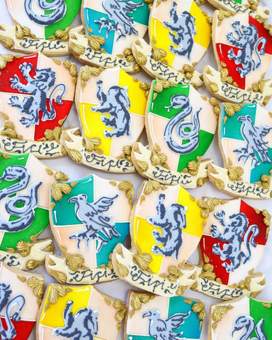 Harry Potter Crest Cookies