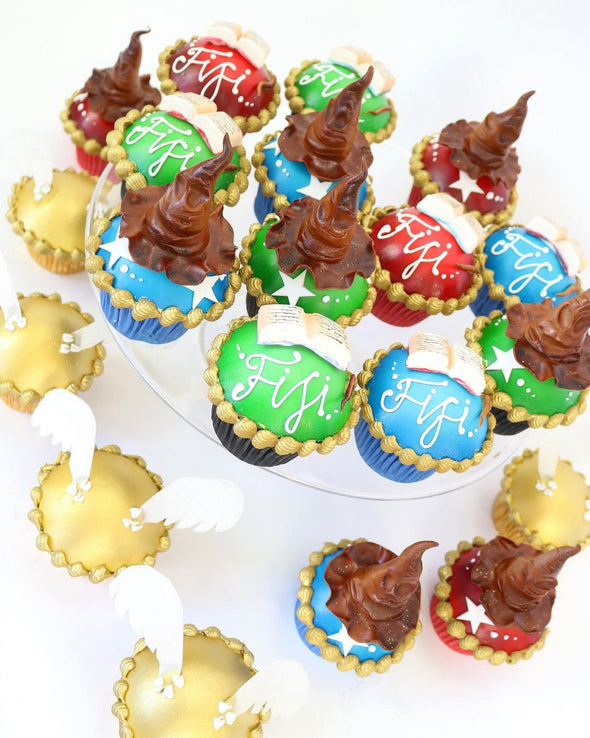 Harry Potter cupcakes - Tuck Box Cakes
