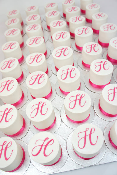 Individual Cakes With Initial