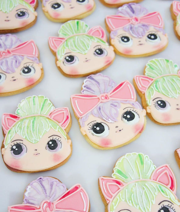 LOL Face Cookies - Tuck Box Cakes