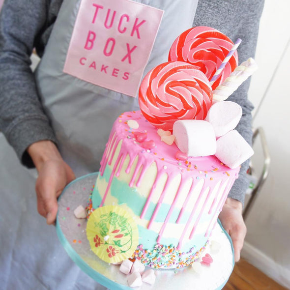 Lollypop Drip Cake - Tuck Box Cakes