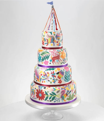 Mexican Tapestry Cake - Tuck Box Cakes