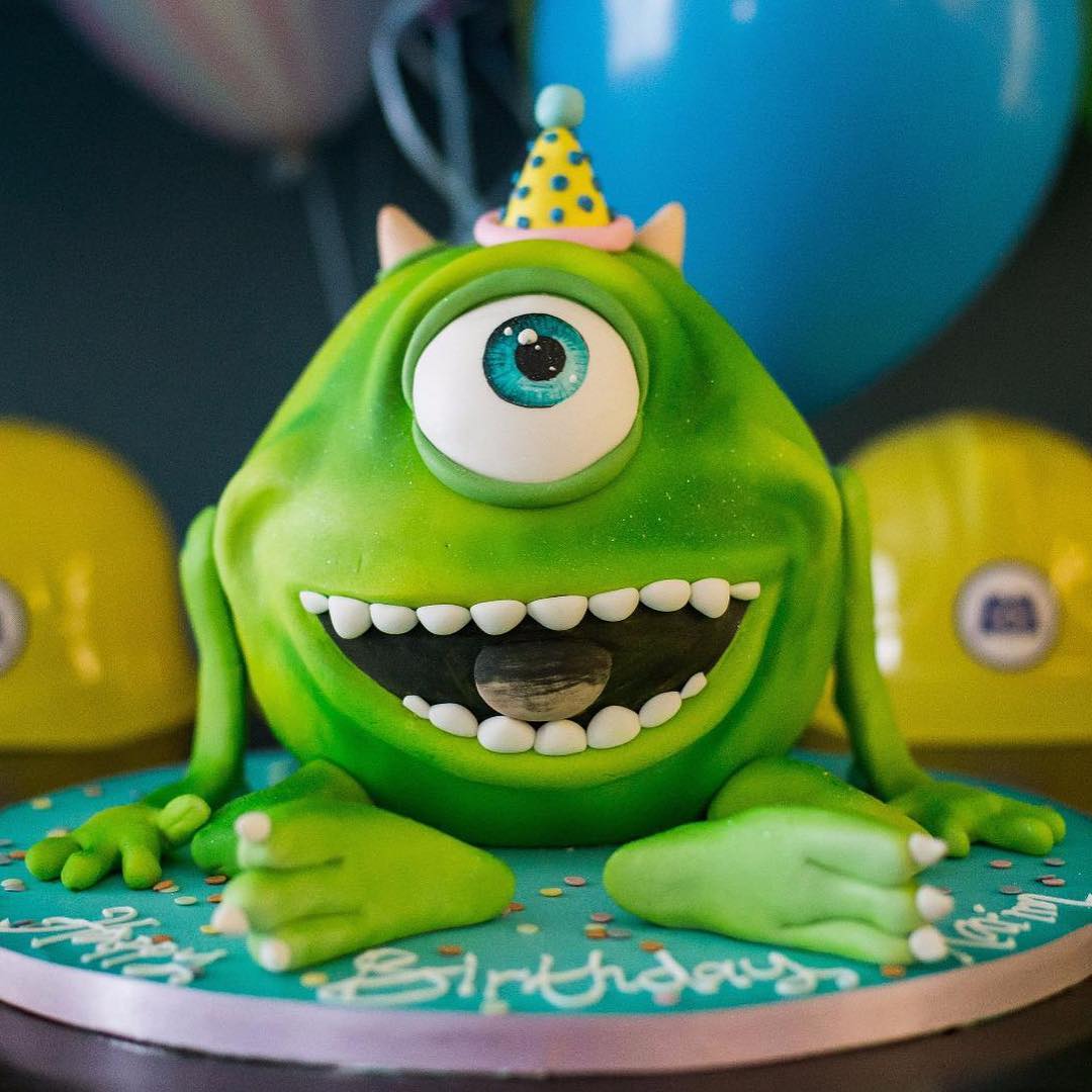 mike cake monsters inc Mike Monsters Inc. Cake – Tuck Box Cakes