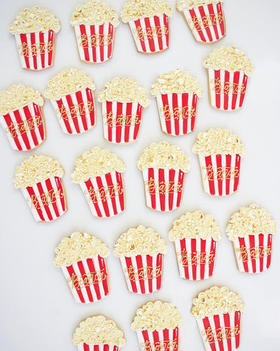 Popcorn Bucket Cookies