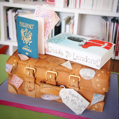 Suitcase Cake - Tuck Box Cakes