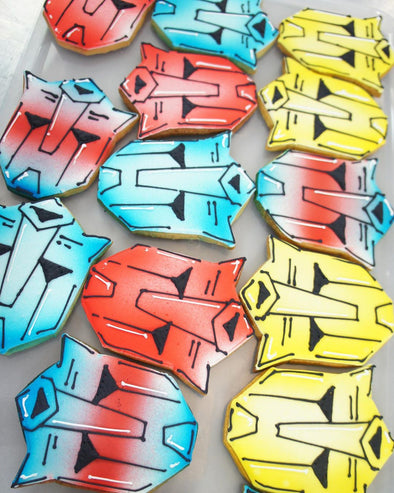 Transformers Cookies - Tuck Box Cakes