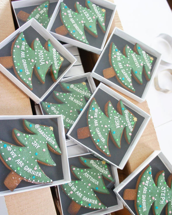 Christmas Tree Cookies - Tuck Box Cakes