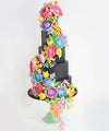 Colour splash floral cake - Tuck Box Cakes