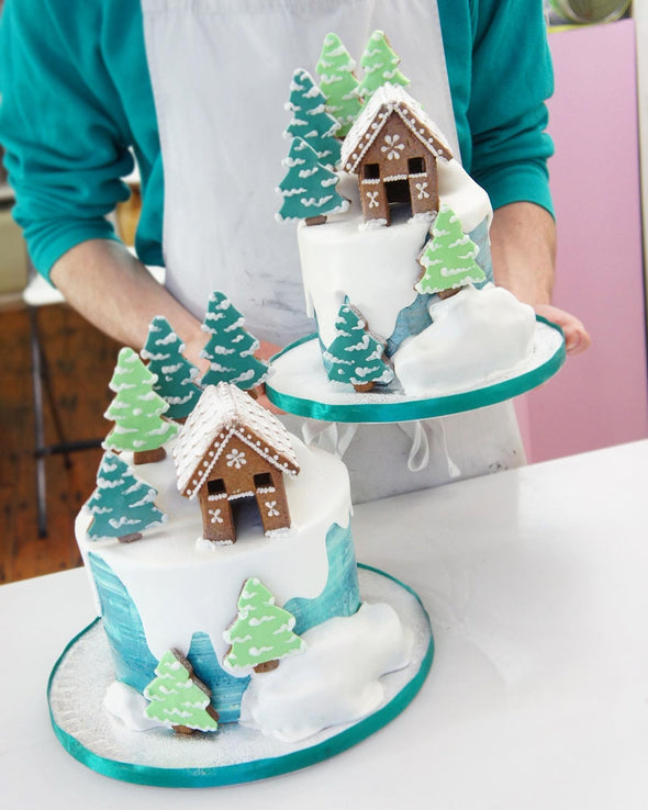 Christmas Forest Cake - Tuck Box Cakes