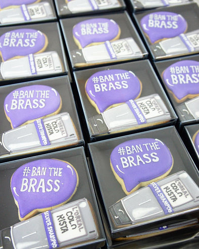 l'oreal #banthebrass cookie box sets