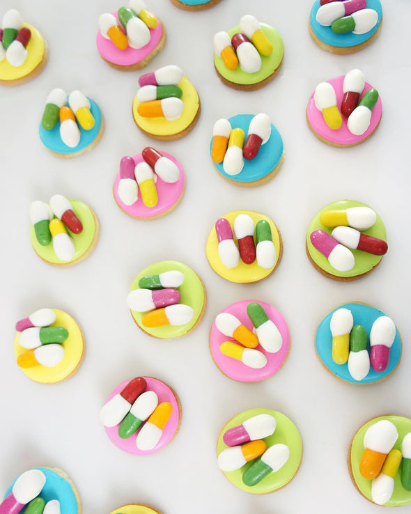 Pill Cookies - Tuck Box Cakes