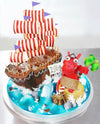 Pirate Ship Cake - Tuck Box Cakes