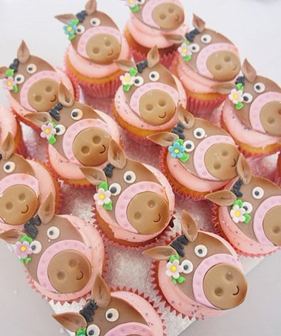 Pony Cupcakes - Tuck Box Cakes