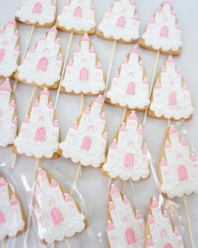 Princess Castle In The Sky Cookie Pops - Tuck Box Cakes