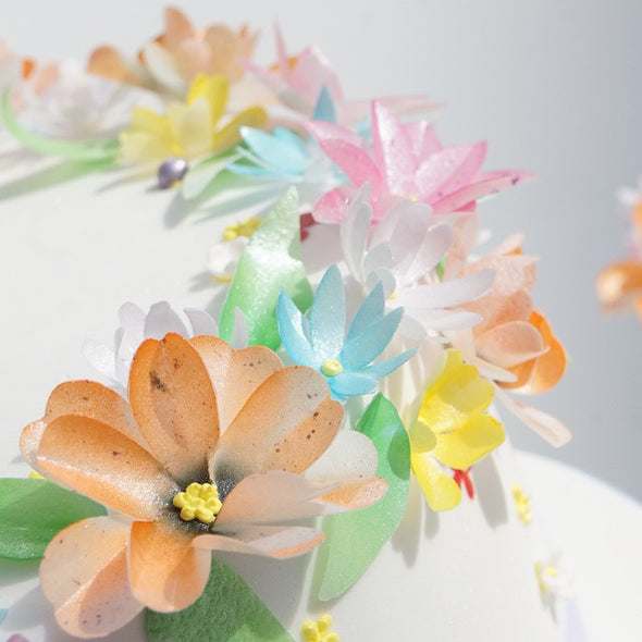 Spring Flower Crown Cakes - Tuck Box Cakes