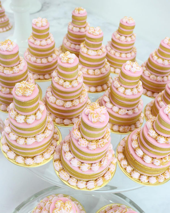 Tiered Wedding Cake Cookies