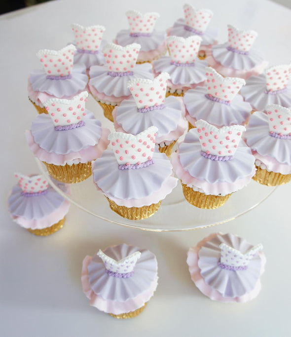 Tutu cupcakes - Tuck Box Cakes